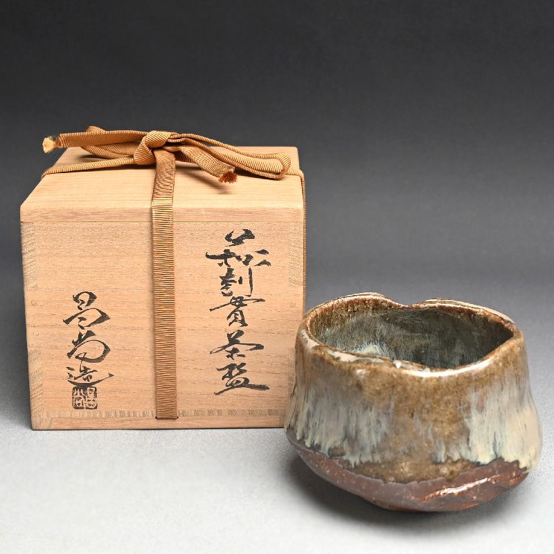 Kurinuki Hagi Chawan By Kaneta Masanao