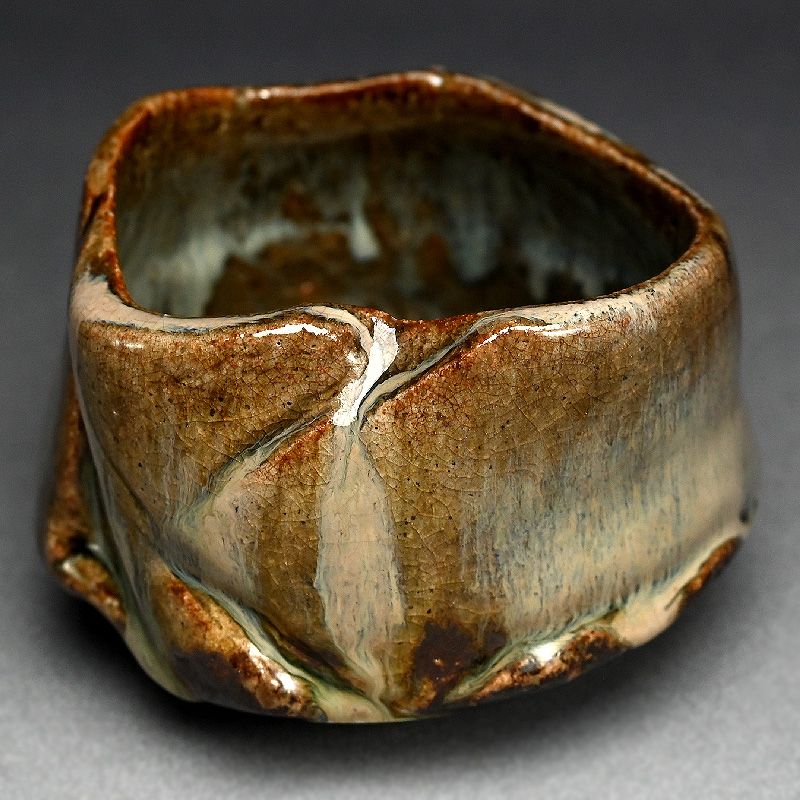 Kurinuki Hagi Chawan By Kaneta Masanao