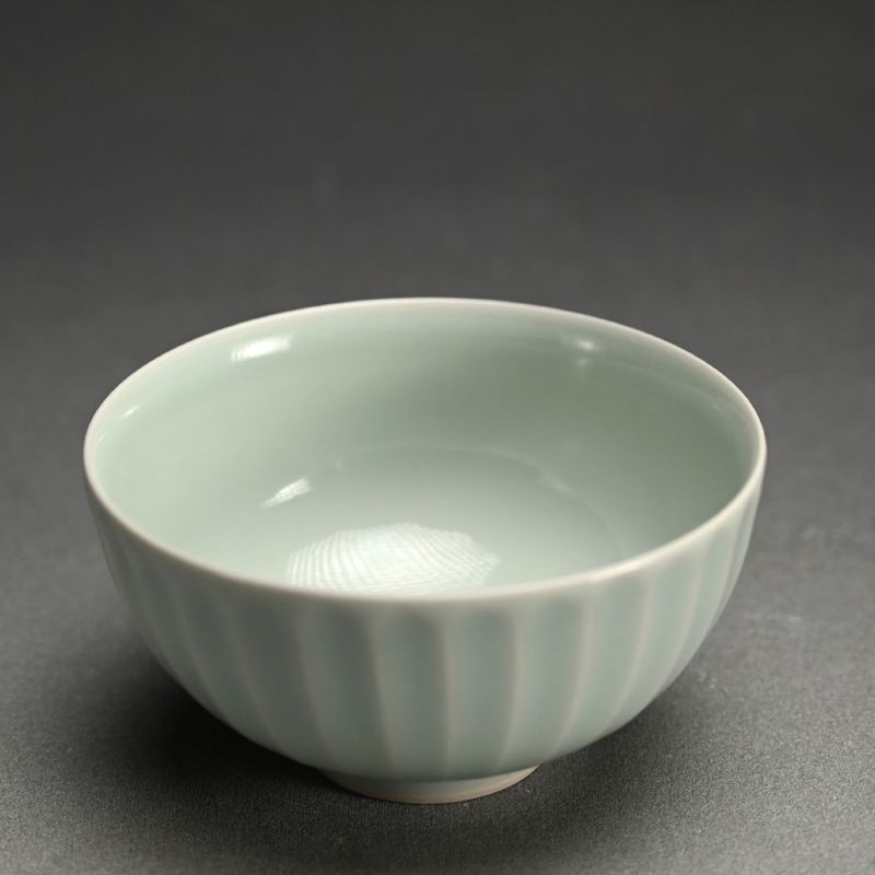 Set Five Seihakuji Porcelain Bowls by Yagi Akira