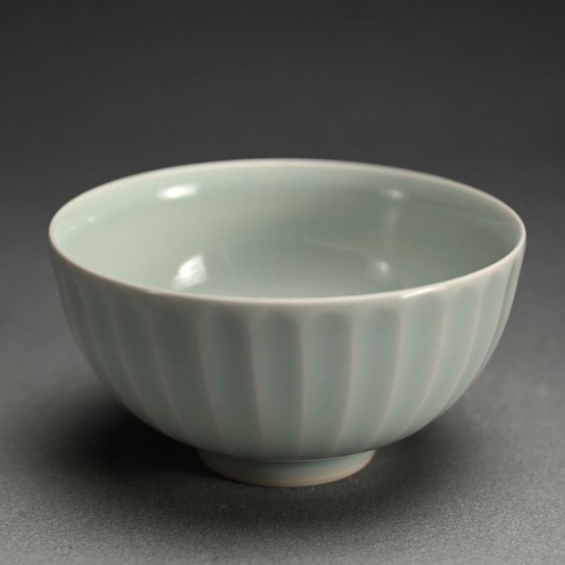 Set Five Seihakuji Porcelain Bowls by Yagi Akira