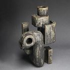 Sugitani Keizo Silent Shadows Ceramic Sculpture