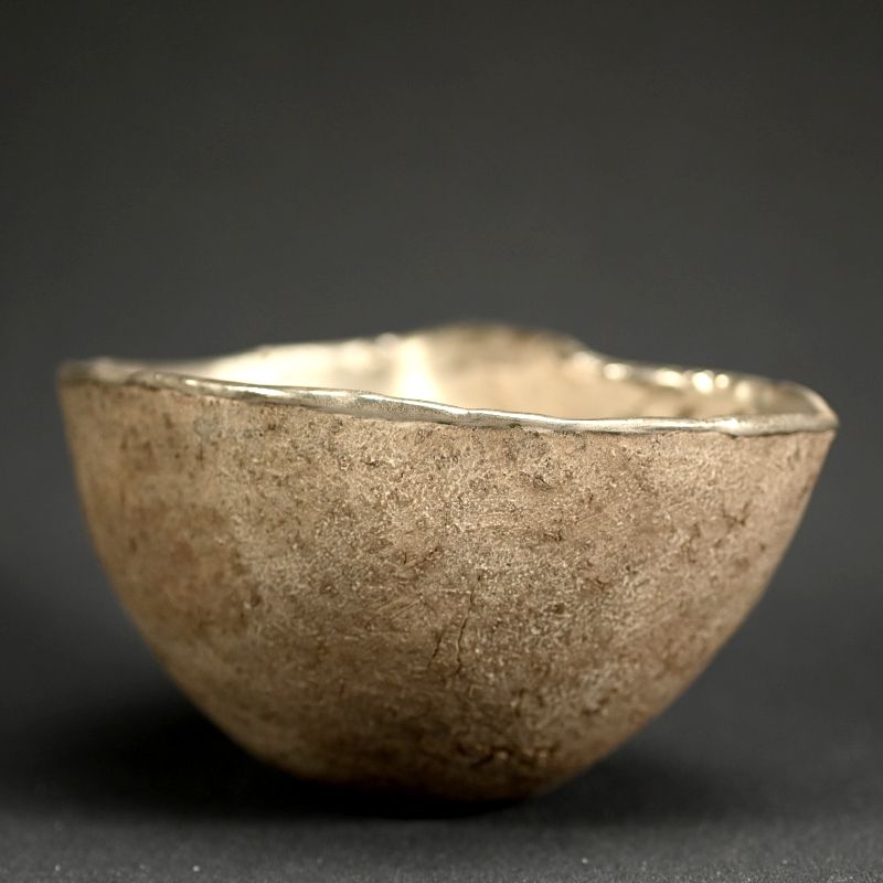 Silver Glazed Utsuwa Bowl By Ogawa Machiko