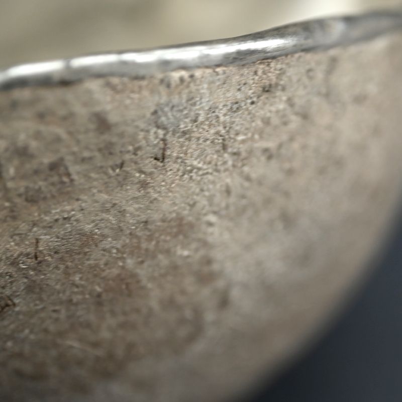 Silver Glazed Utsuwa Bowl By Ogawa Machiko