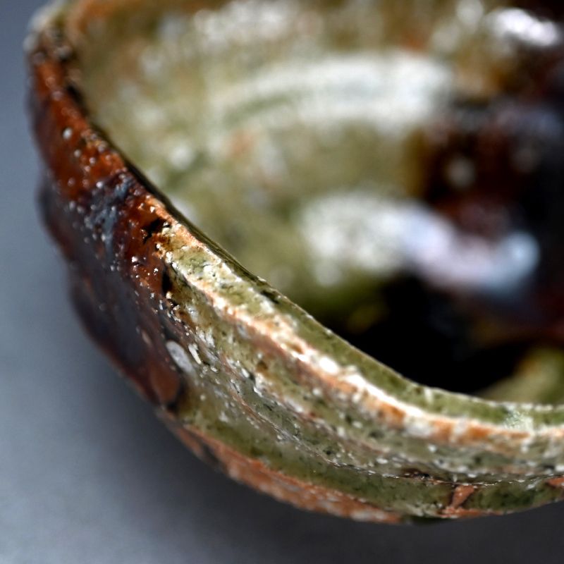 Contemporary Ash Glazed Chawan by Murakoshi Takuma