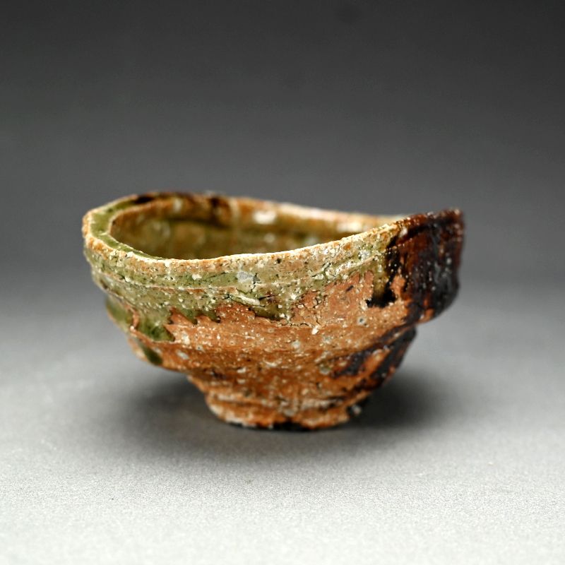 Contemporary Ash Glazed Chawan by Murakoshi Takuma