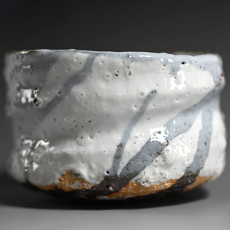 Murakoshi Takuma White Glazed Chawan Tea Bowl