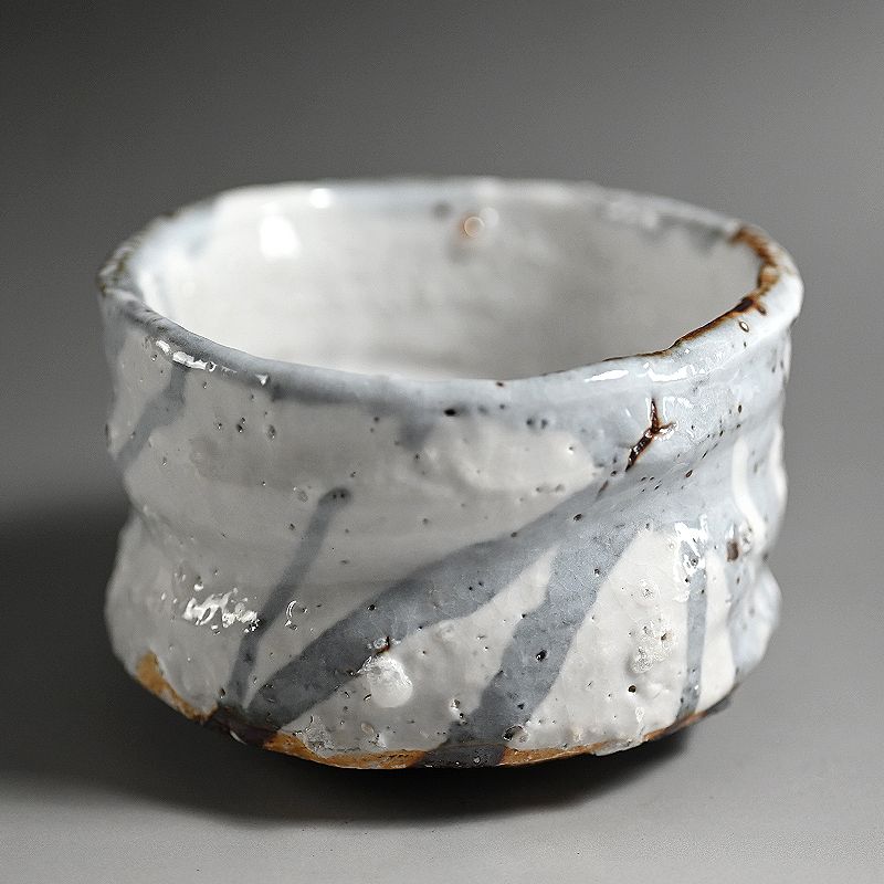 Murakoshi Takuma White Glazed Chawan Tea Bowl