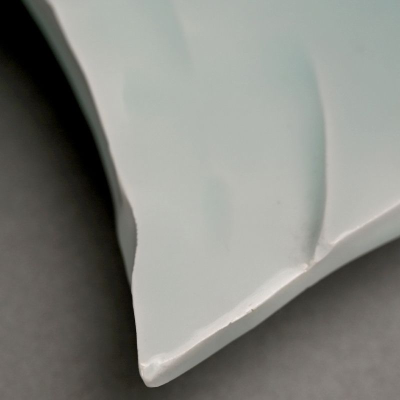 Spectacular Celadon Porcelain Platter by Kato Tsubusa