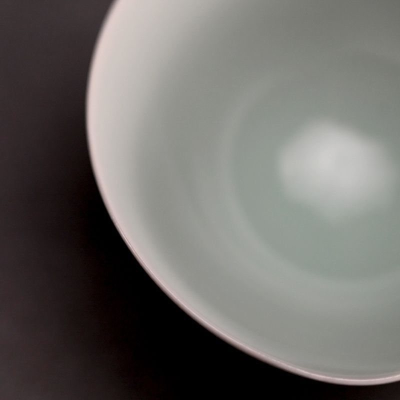 Porcelain Guinomi Sake Cup by Fukami Sueharu C