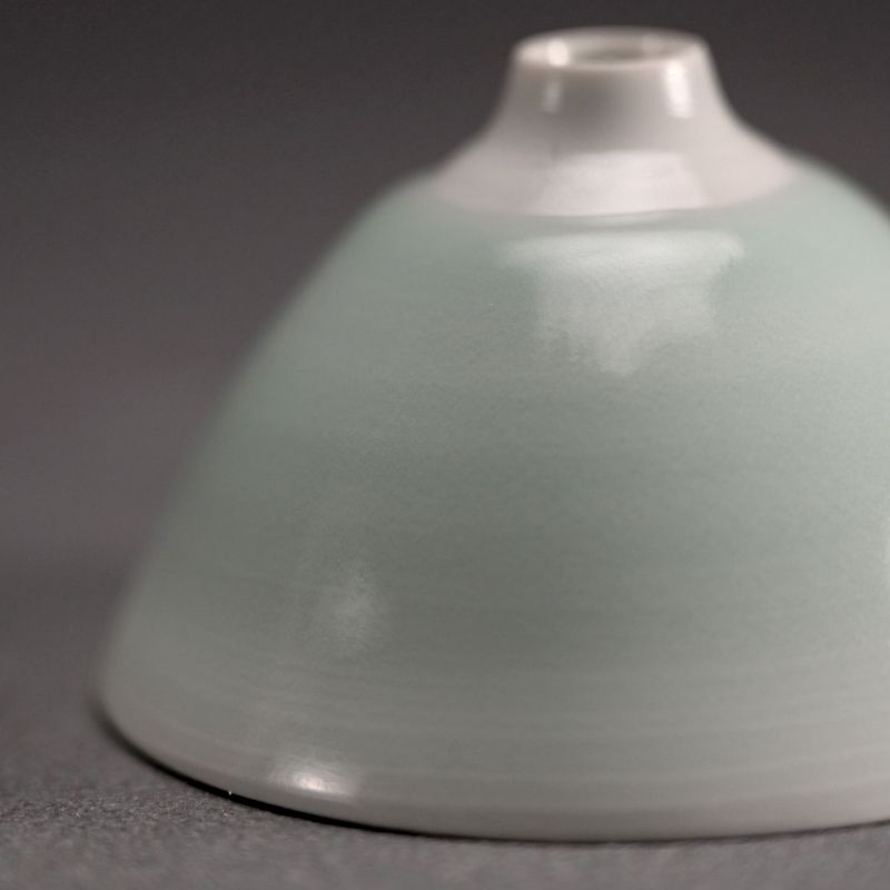 Porcelain Guinomi Sake Cup by Fukami Sueharu C