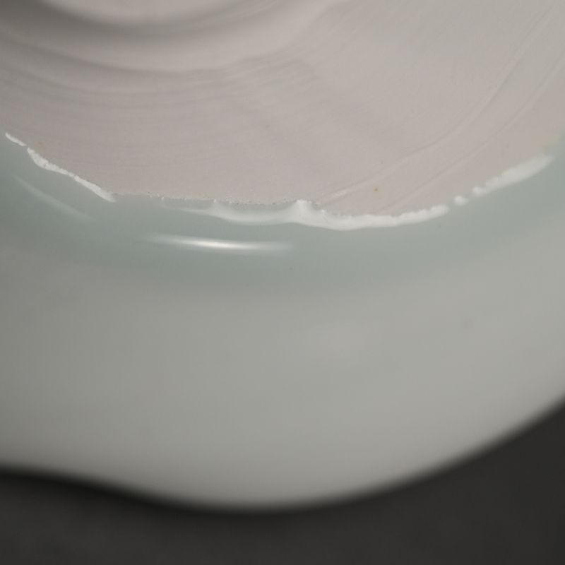 Contemporary Porcelain Flower Bowl by Kato Tsubusa