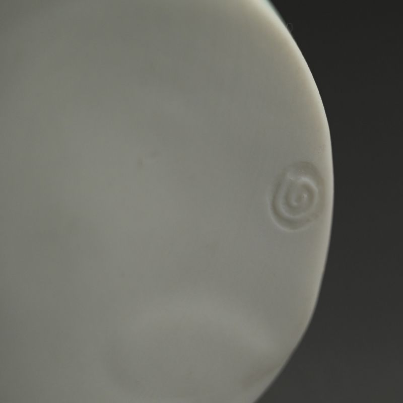 Contemporary Celadon Soba Cup by Kato Tsubusa 加藤 委“青白磁 ちょこ”