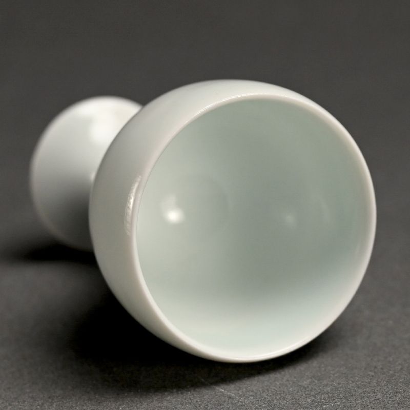 Exquisite Bajohai Porcelain Sake Cup by Kato Tsubusa