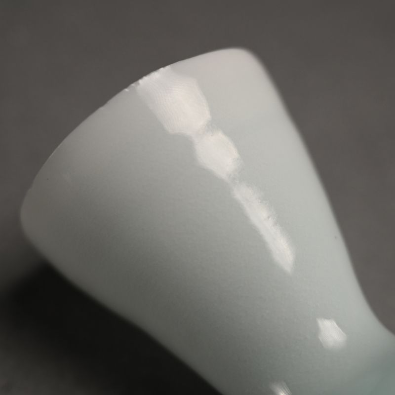 Contemporary Celadon Guinomi  by Kato Tsubusa