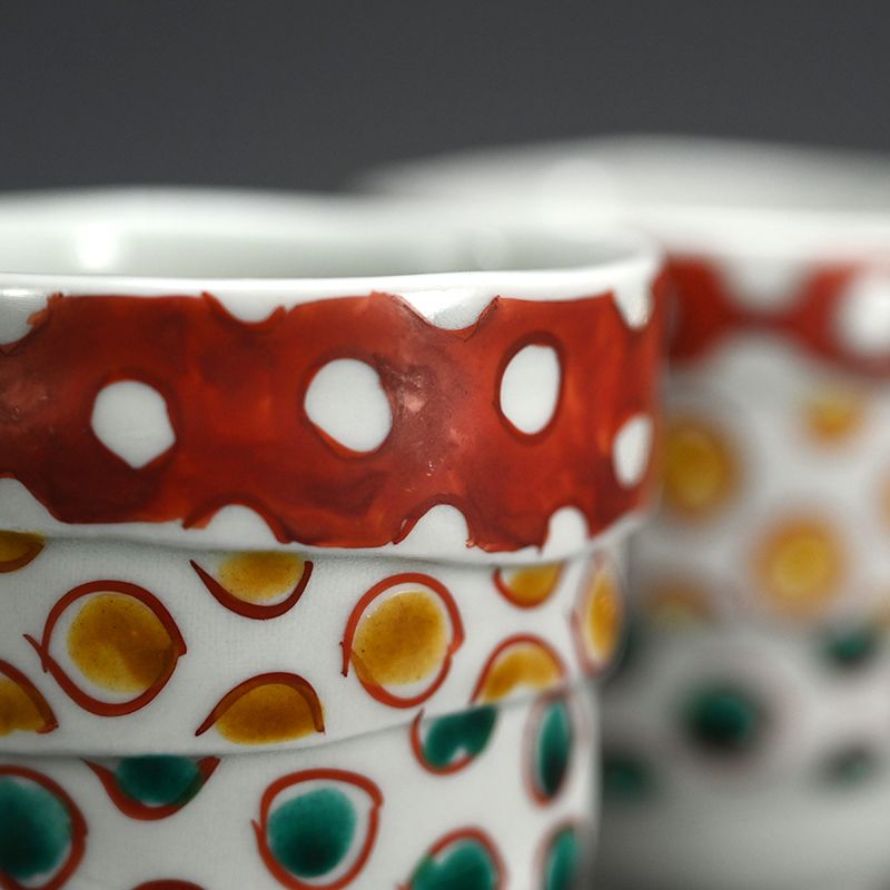 Cup and Saucer Set by Matsuda Yuriko