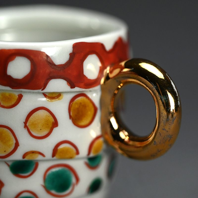 Cup and Saucer Set by Matsuda Yuriko