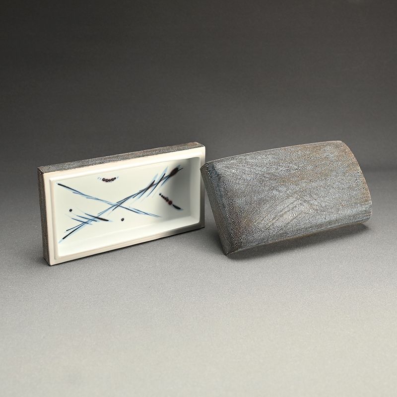 Time and Space Ceramic box By Kondo Takahiro