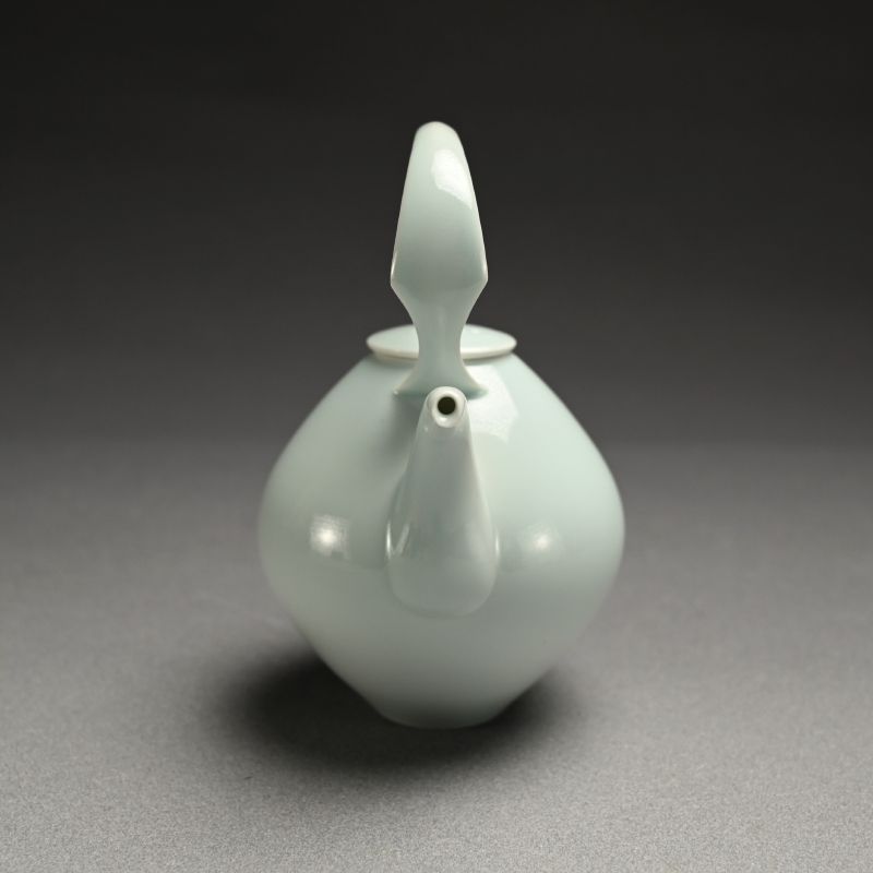 Fabulous Porcelain Dobin Teapot by Usami Kensuke