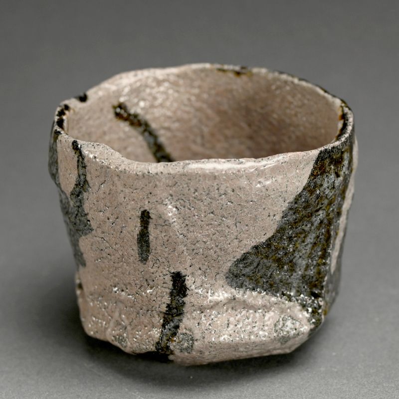 Outstanding Chawan Tea Bowl by Ajiki Jun安食 潤 “塩釉 碗”