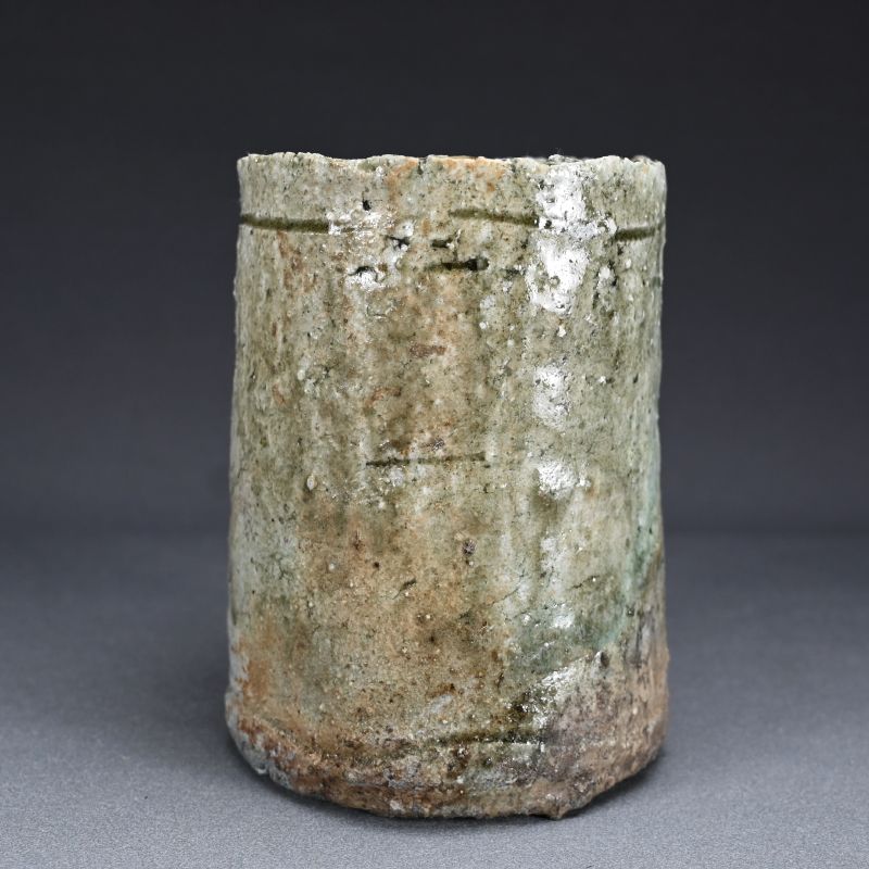 Ash Glazed Iga Flower Vase By Legend Furutani Michio