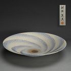 “reflection” Ceramic Plate by Okayasu Manami