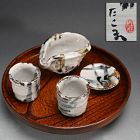 Contemporary Boxed Sake Set by Murakoshi Takuma