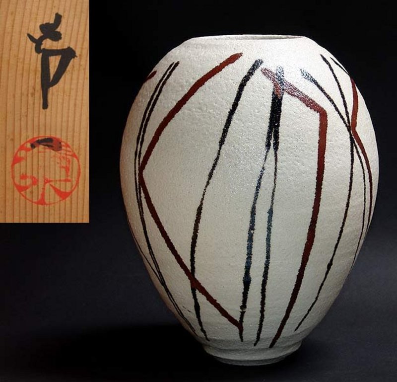 Massive Pot by Living National Treasure Shimizu Uichi