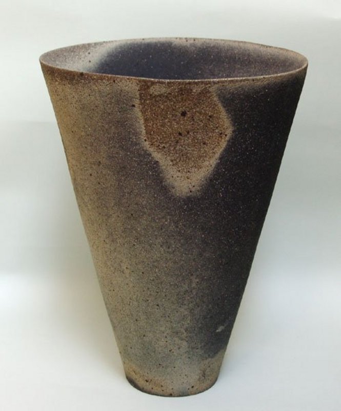 Massive Yakishime Vase by Mihara Ken