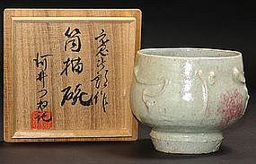 Chawan Tea Bowl by Important Artist Kanjiro Kawai