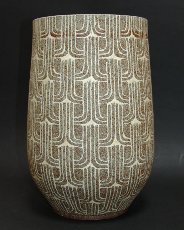 Large Flower Vase by Kato Shinya