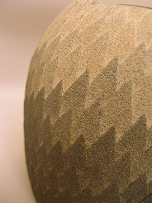 Modern Pottery Vase by Mihara Ken