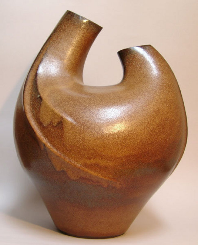 Large Nitten Exhibition Vase by Inoue Yoshihisa