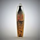 Signed and Dated 2001 Steven Main Studio Glass Perfume Bottle