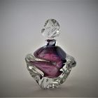 Vintage Signed Leon Applebaum Studio Glass Perfume Bottle