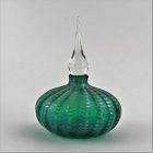 Vintage Correia Signed and Numbered Melon Shaped Glass Perfume Bottle