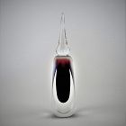 Vintage Tall Vandermark Signed Gem Tone Art Glass Perfume Bottle