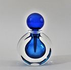 Correia Signed and Dated Limited Edition Art Glass Perfume Bottle
