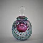 Signed and Dated 2005 Round Tom Philabaum Reptilian Perfume Bottle