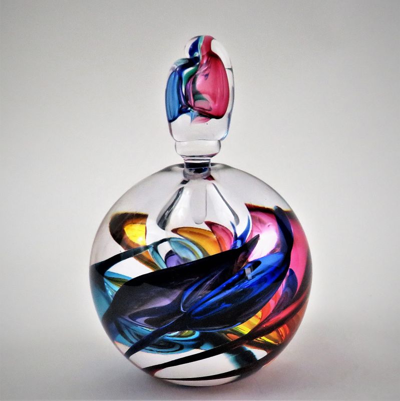 Vintage Glass Eye Studio store perfume bottle GES ‘99