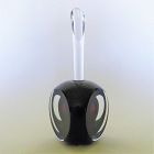 Early Paul Harrie Sommerso Studio Glass Perfume Bottle (1989)