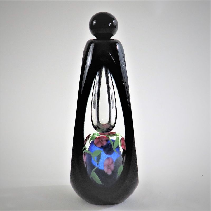 Vandermark outlet Art Glass Gorgeous Perfume Bottle Signed and Numbered 1002R *