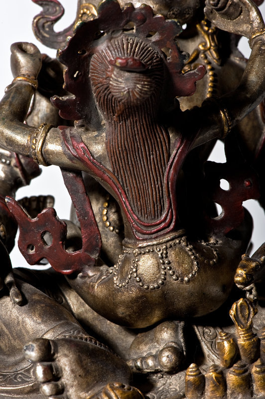 19th. century Tibeto Chinese YabYum Bronze Statue