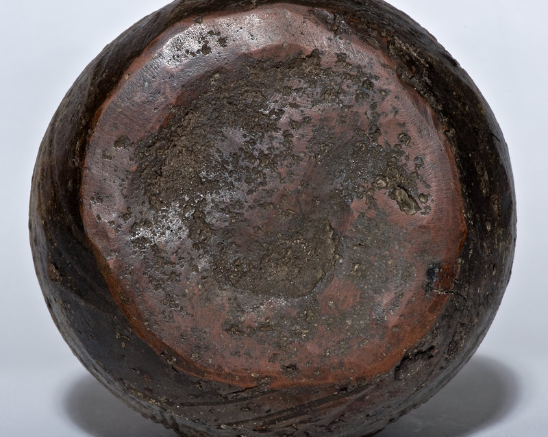 Early Momoyama Bizen Gourd (hisago) vase