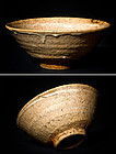 Korean Ido Chawan with Kintsugi gold restoration 16.-17.cent.
