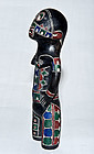 Antique Kuyu Terracotta Statue with vivid colors