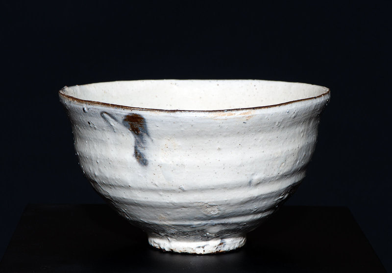 Perfect Kohiki-de Chawan by Shiro Tsujimura