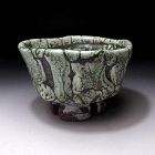Mint and large Masterpiece Chawan by Seigan Yamane