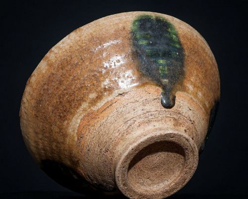 Fantastic Ki-Seto Chawan Momoyama Period