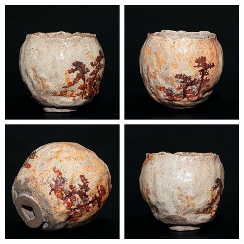 Important Edo Chawan by Samurai Hirasawa Kuro