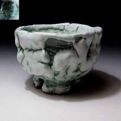 Oni-Hagi Chawan by great artist Seigan Yamane